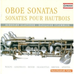 Oboe Sonatas, Burkhard Glaetzner, Hansjacob Staemmler 